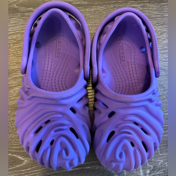Crocs Salehe Bembury x The Pollex Clog Toddler, Size Child 7, Purple Dewberry - Picture 4 of 11